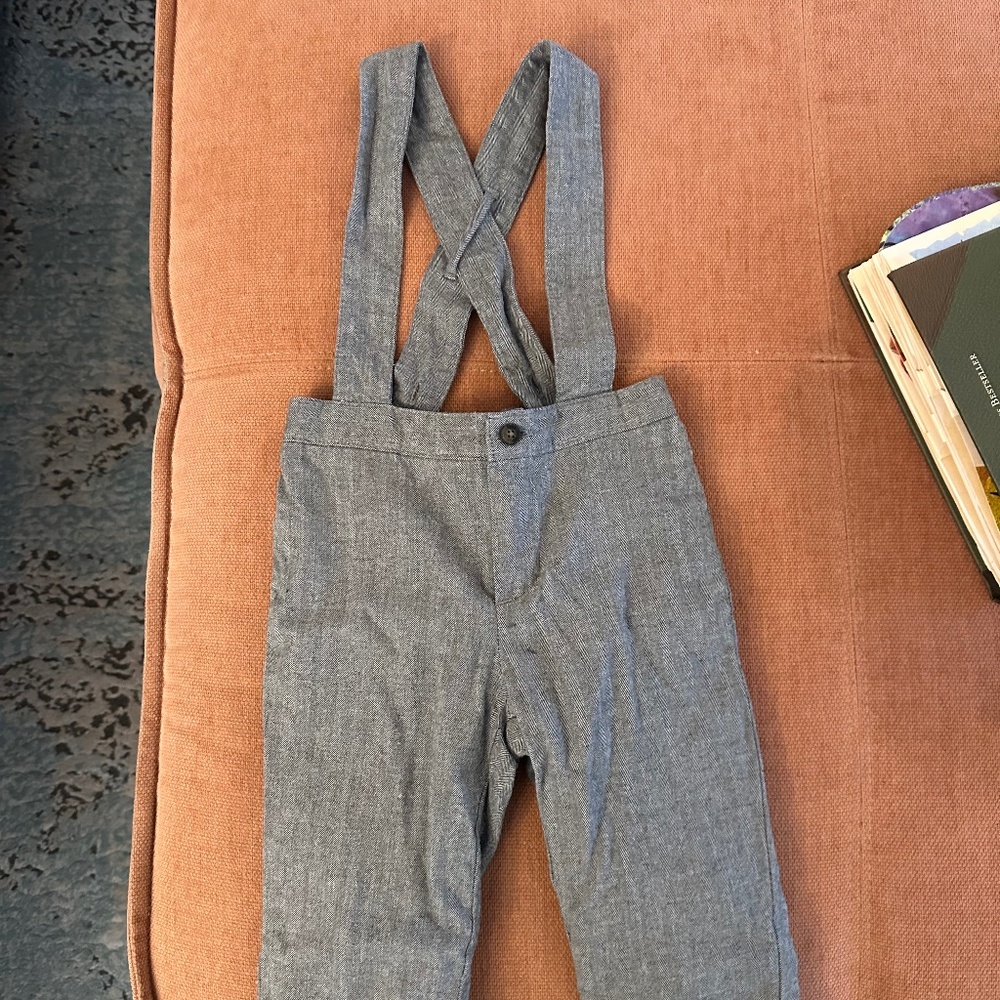 Janie & Jack suspender pants